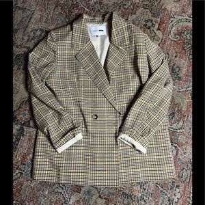 Houndstooth blazer
